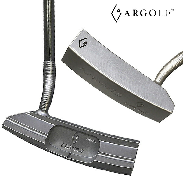 【全品尖んがり3倍以上★要エントリー】【当店店卸し資産】ARGOLF アーサー王2.0 パター アールゴルフ Arthur ステンレス鋼 スチール写真 日本置き目品