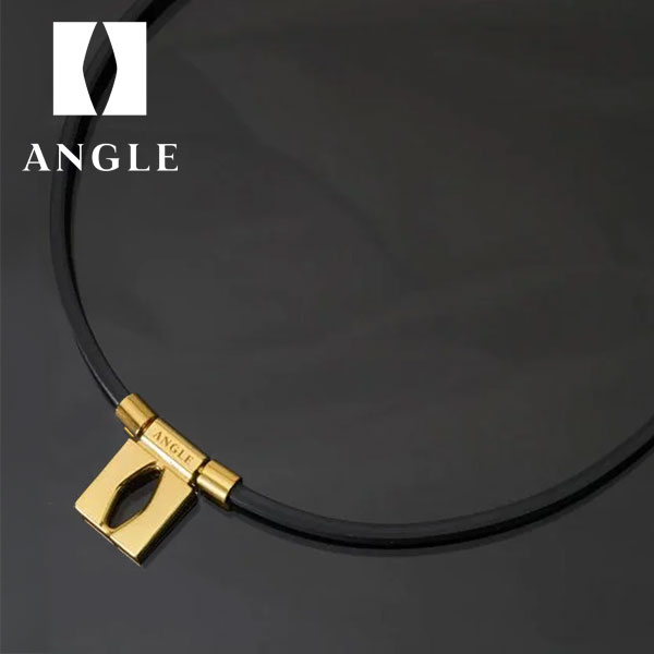 【当店在庫】【医療機器】アングル e.モデル 01 ネックレス ゴールド ANGLE e.MODEL 01 NECKLACE Pure Gold 24金 Plating|GZONEゴルフ