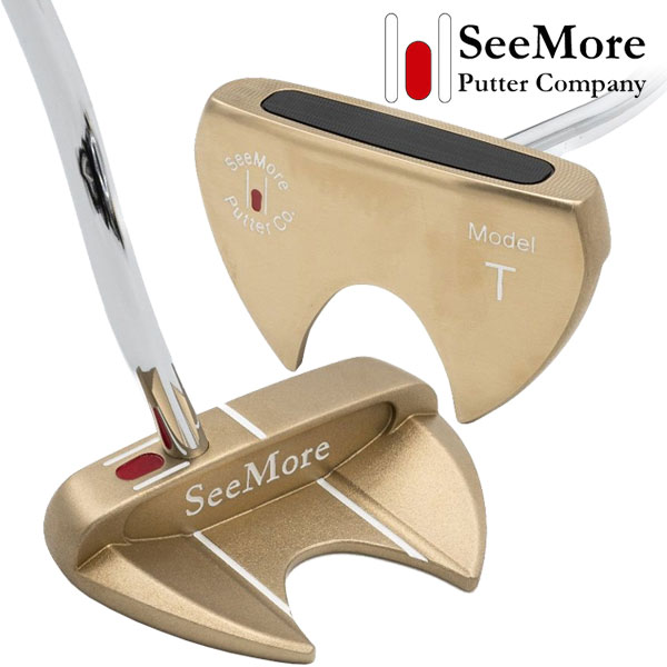 楽天市場】シーモア パター Black Model T ストレートネック SeeMore