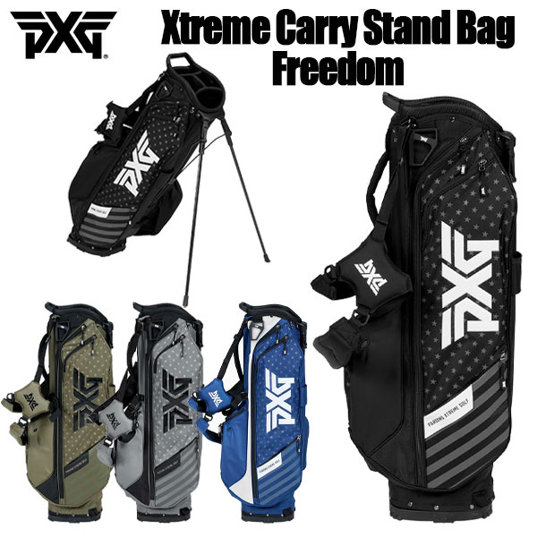 【全品尖んがり3倍以上★要エントリー】【当店店卸し資産】PXG エクストリーム 持ちはこび 照明ランプ御徒面子 無償性防波堤 Xtreme Carry Stand Bag Freedom 9型 キャディバッグ 2025ひな形 日本定め事取りまわし品