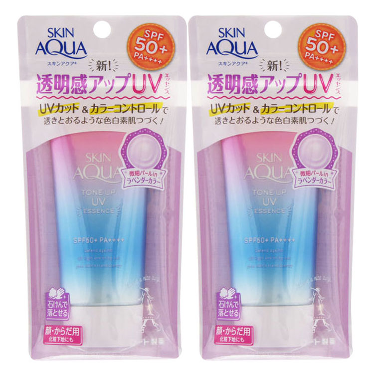 【新品】スキンアクア　トーンアップUVエッセンスa　ラベンダー　２０個セット 楽天市場】【2個セット】スキンアクア トーンアップUVエッセンス