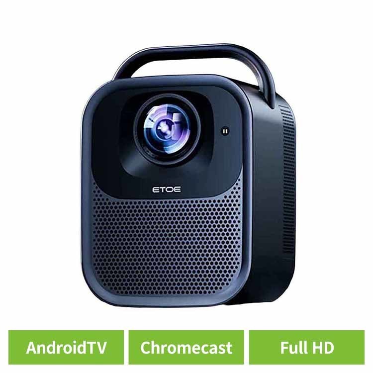 プロジェクター Seal Pro ダークグレー プロジェクター ホームプロジェクター 高性能プロジェクター Google TV搭載 家庭用 ホームシアター ETOE SealPro オートフォーカス 自動台形補正 高輝度 ETOE [2607SX]｜OLT DOOR