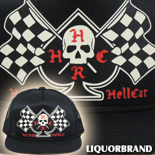 楽天市場 Hot Rod Hell Cat キャップ 帽子 レースフラッグ ｃａｐ メンズ リカーブランドの兄弟ブランド ホットロッドヘルキャット Liquor Brand ロックンロール オールドスクール Robber Gabriela