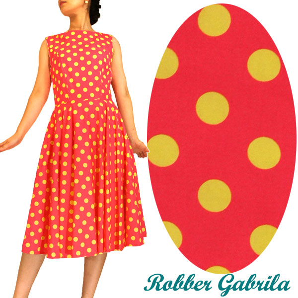 売れ筋がひ新作 の M L スカート部分 全円 360度 ひざ下丈 ライブや舞台衣装にもおすすめです M L ロカビリー ワンピース 水玉 ドット ピンク ボートネック ロックンロール ファッション クラシック レトロ 50 S 60 S オールディーズ ビンテージ