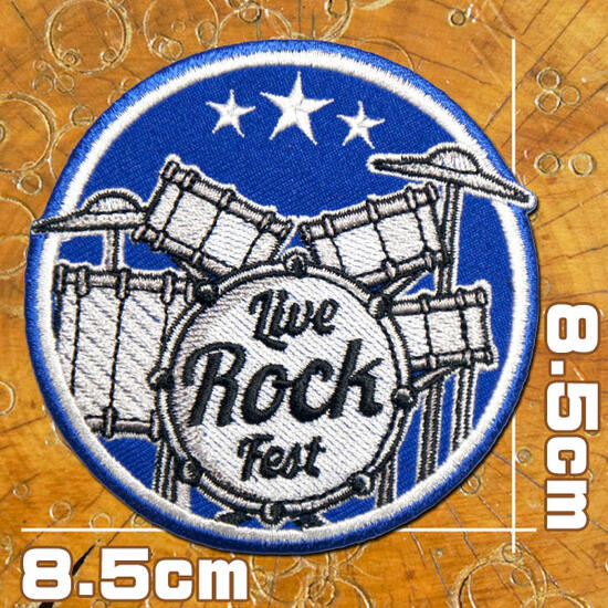 楽天市場】刺繍アイロンワッペン パッチ【ROCK N' ROLL/ロック