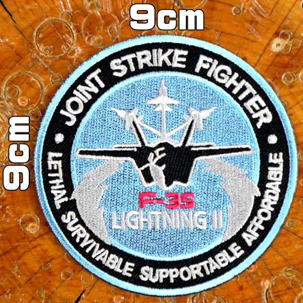 楽天市場】アメリカ空軍 F-22 ラプター 戦闘機 刺繍 ワッペン 両面