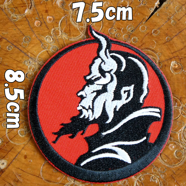 楽天市場】ベビーレッドデビル ワッペン アイロン 大人向け おしゃれ