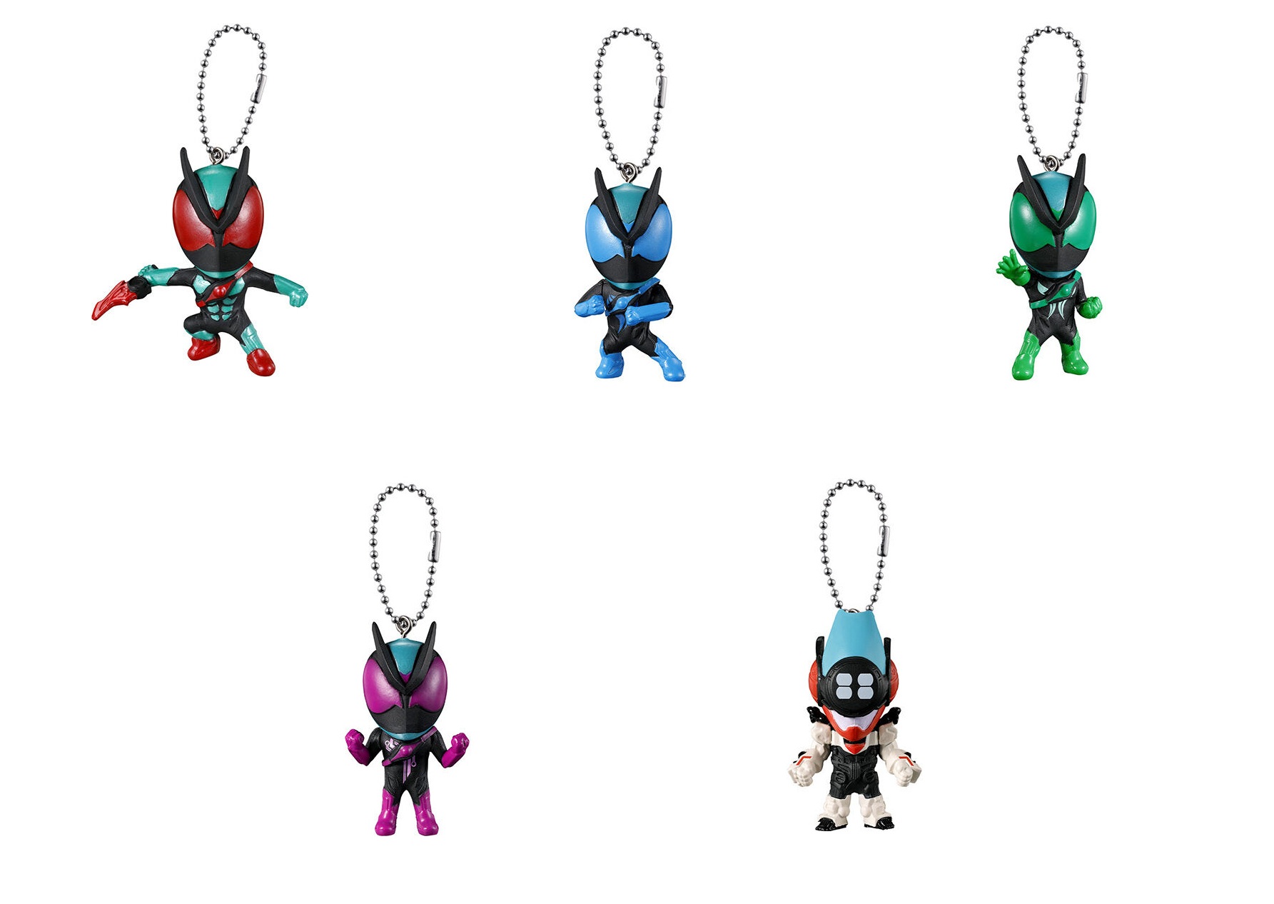 楽天市場】仮面ライダーゼッツ カプセルラバーマスコット 【全10種