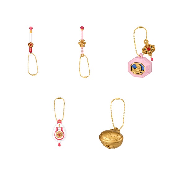 魔法使いサリー ミニチュアチャームコレクション 全5種セット【在庫品】画像