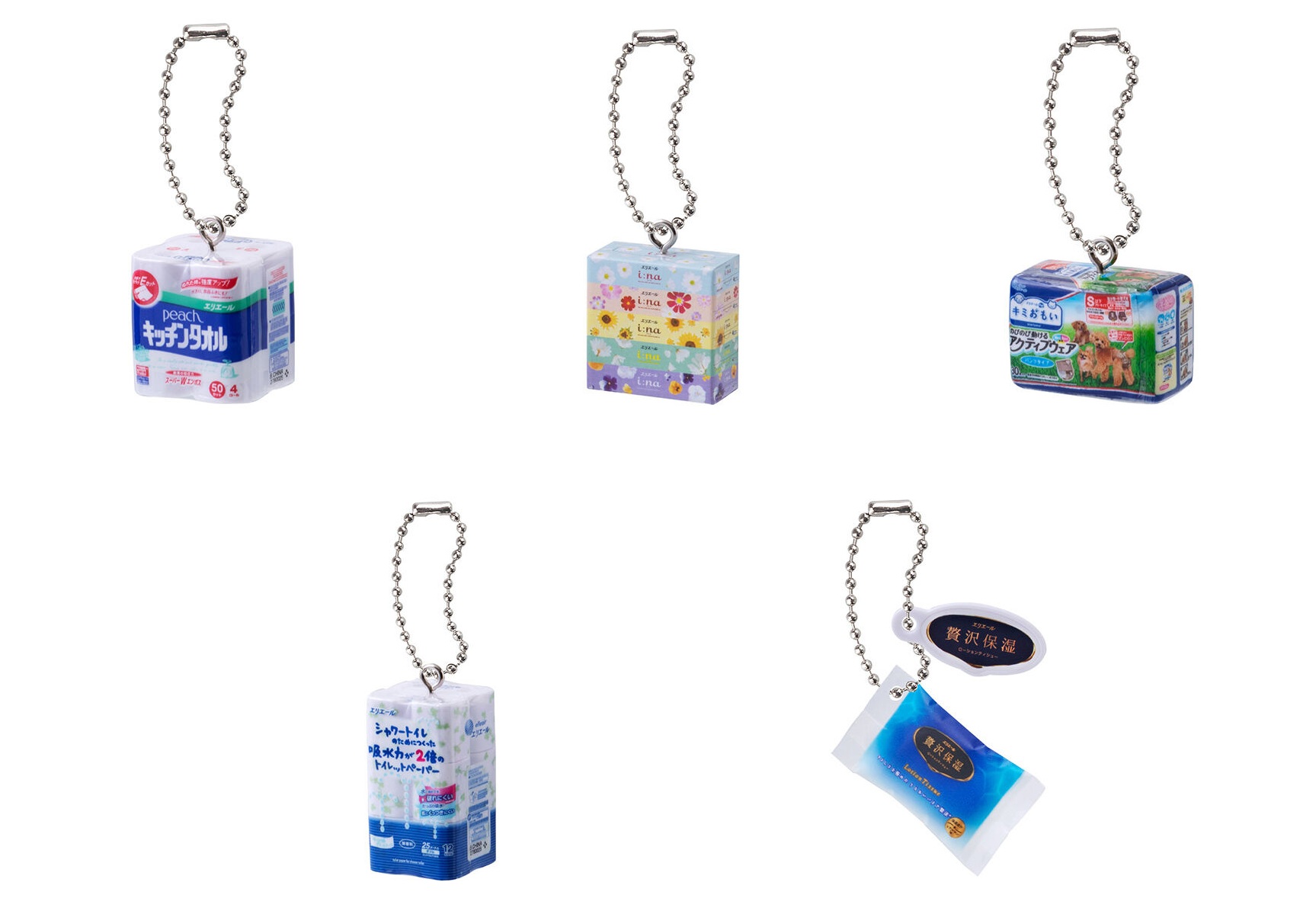 楽天市場】アトリエうかい ミニチュアチャーム 全6種 セット