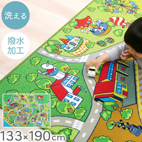 Gachinko Play Mat Road Room Mat Kids Rag Desk Mat Nursery Mat