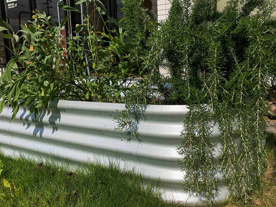 ハーブ Terra プランター エクステリア 軽量 Vitavia 北欧デザイン 立ち上げ花壇 ガーデニング レイズドガーデン 家庭菜園 ガーデニング ガーデンベッド レイズドベッド 野菜 デンマーク 軽量 組立式 ガデアメ耐候性が高く 環境にも優しい素材のガーデンベッド 芝生の