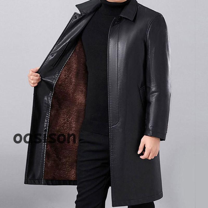 楽天市場】トレンチコート レザー ファー付き 革ジャン バイク 暖かい