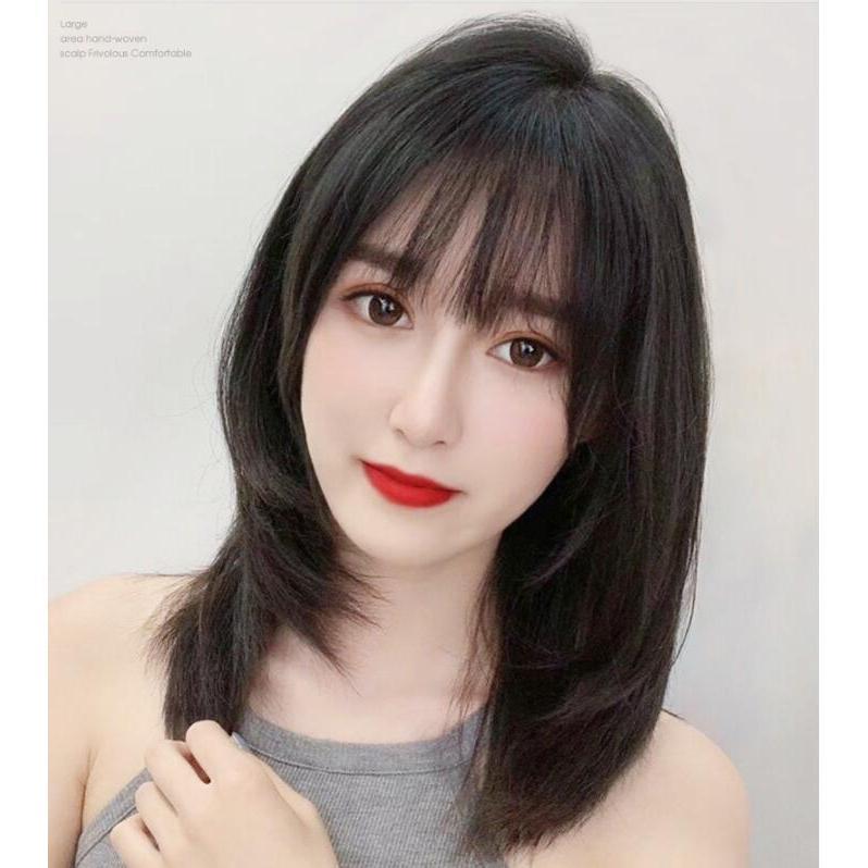 自然な人毛100%フルウィッグ レディース人毛ウィッグ ボブ ショート セミロング 女性 用 かつら デイリー イメチェン ファッションウィッグ 耐熱|AURA DESIGN