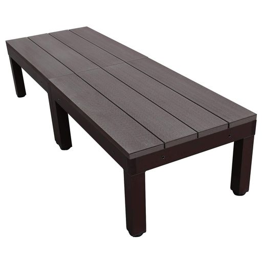 アイガーデン(igarden)アイウッドデッキPLUS60系ダークブラウン幅900mmx奥行598mmx高さ400mm2点セットi10385_2d60_db