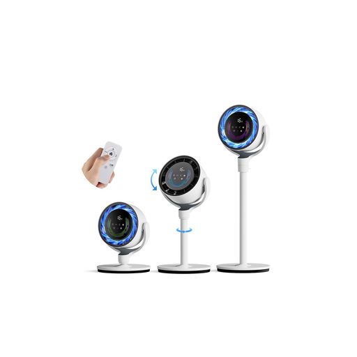 2025新型 サーキュレーター dcモーター 静音360° 上下左右 自動首振り サーキュレーター【2025新型＆AI自動】dcモーター 静音 360°上下