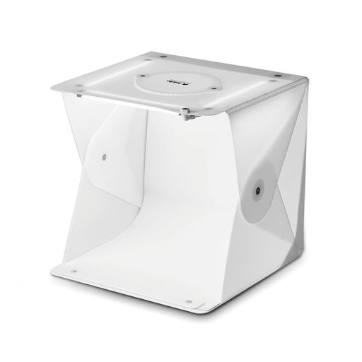 Foldio2 Plus|38糎 携帯型活動写真映画化スタジオライトボックス、調光能力のあるの 5700K LED点火装置付き添い人|ORANGEMONKIE|現実初 オールインワン活動写真映画化制作室