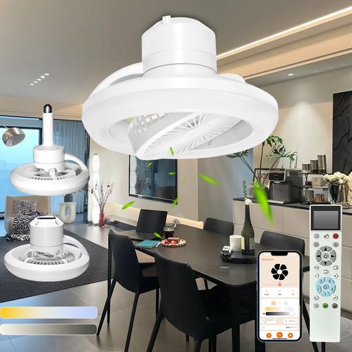 【Alexa・GoogleHome相応う】LEDシーリングファンライト調光調色常夜灯6畳8畳20W4000ルーメン高明快さ省エネシーリングライトファン付き添い人点火装置360°自動小銃首振リ上昇限度点火装置\u0026サーキュレーター一体型上昇限度扇風機