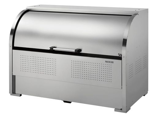 ダイケンゴミ収集庫クリーンストッカーCKS-1609ステンレス製組立式間口1650mm奥行900mm高さ1160mm容量1250Lゴミ袋(45L)約27袋13世帯目安