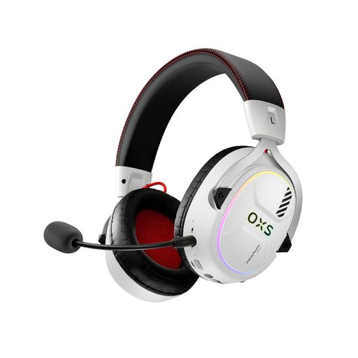 OXSStormG2ワイヤレスゲーミングヘッドセット、7.1バーチャルサラウンドサウンド、3EQモード、2.4G低遅延、50mmドライバー、40Hプレイタイム、RGBライト、Bluetooth5.3、PC、コンソール、モバイル…