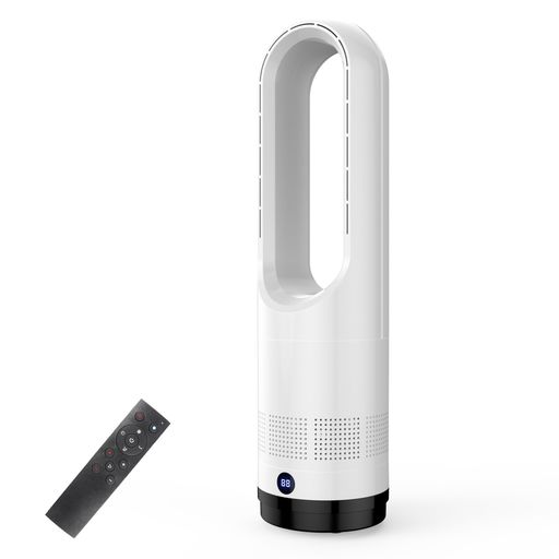 【冷暖両用＆羽根なし】セラミックヒーター1200W 3段階ヒーター/8段階冷風 Amazon | セラミックヒーター【冷暖両用＆羽根なし】 電気ファン