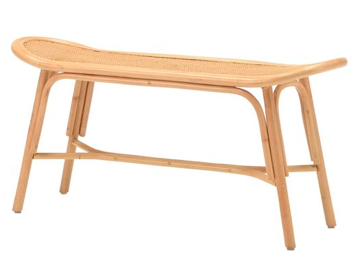 光製作所(HrikariFurniture)-ラタンベンチ-ANYAMSLIMBENCH