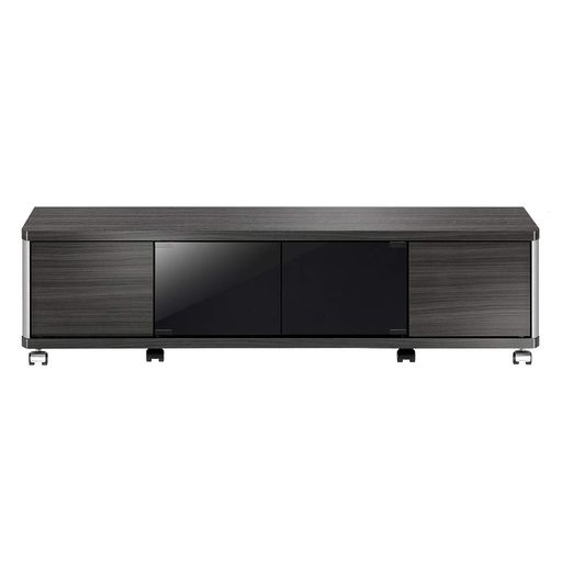 朝日木材加工 テレビ台 GD style 52型 幅120cm アッシュグレー 収納付き キャスター付き AS-GD1200L｜NextGenShop