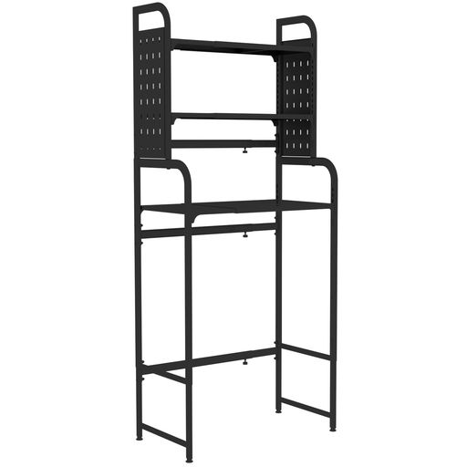 6段 タワーシェルフ Shateau(シャトー) SHT-130 ブラック 71CJ5zLsH8L._AC_UF894,