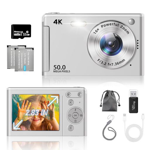 楽天市場】デジカメ【UHD4K動画撮影、アップグレードされた真の50MP