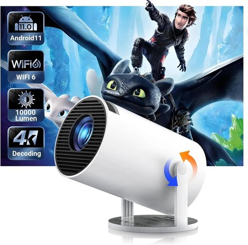 楽天市場】【電動フォーカス・270°回転・革新ANDROID TV12.0