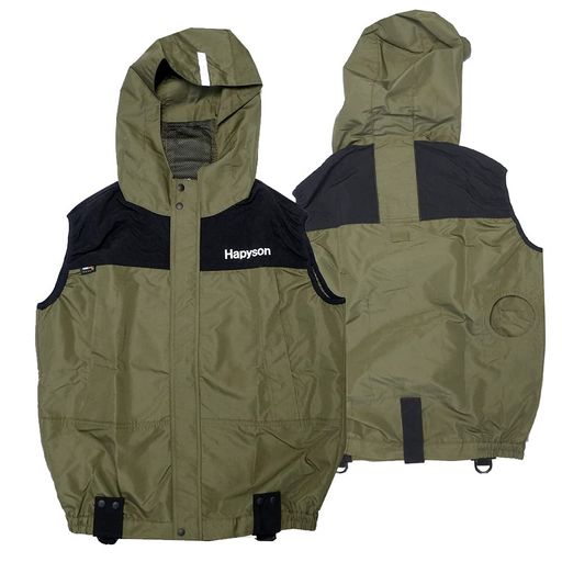 ハピソン(Hapyson)YH-952-Z釣リ用冷房装置風神服3L大きさ