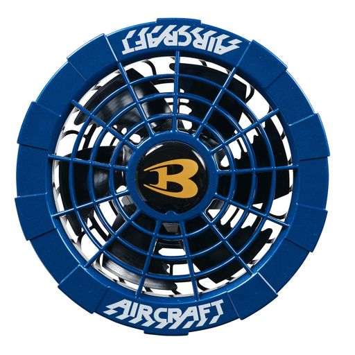 BURTLEバートル春夏用エアークラフトファンユニットAC24199綿津見青色F