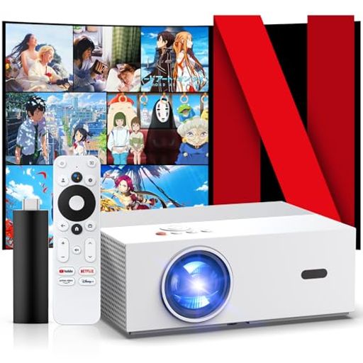 楽天市場】プロジェクター家庭用【TVスティック付属でNetflix/Google