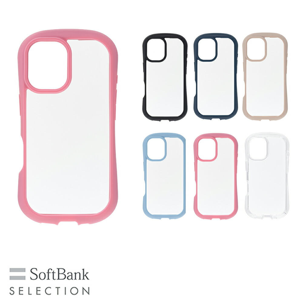 SoftBank SELECTION Play in Case for iPhone 16 アイフォンケース 耐衝撃設計 ソフトバンクセレクション