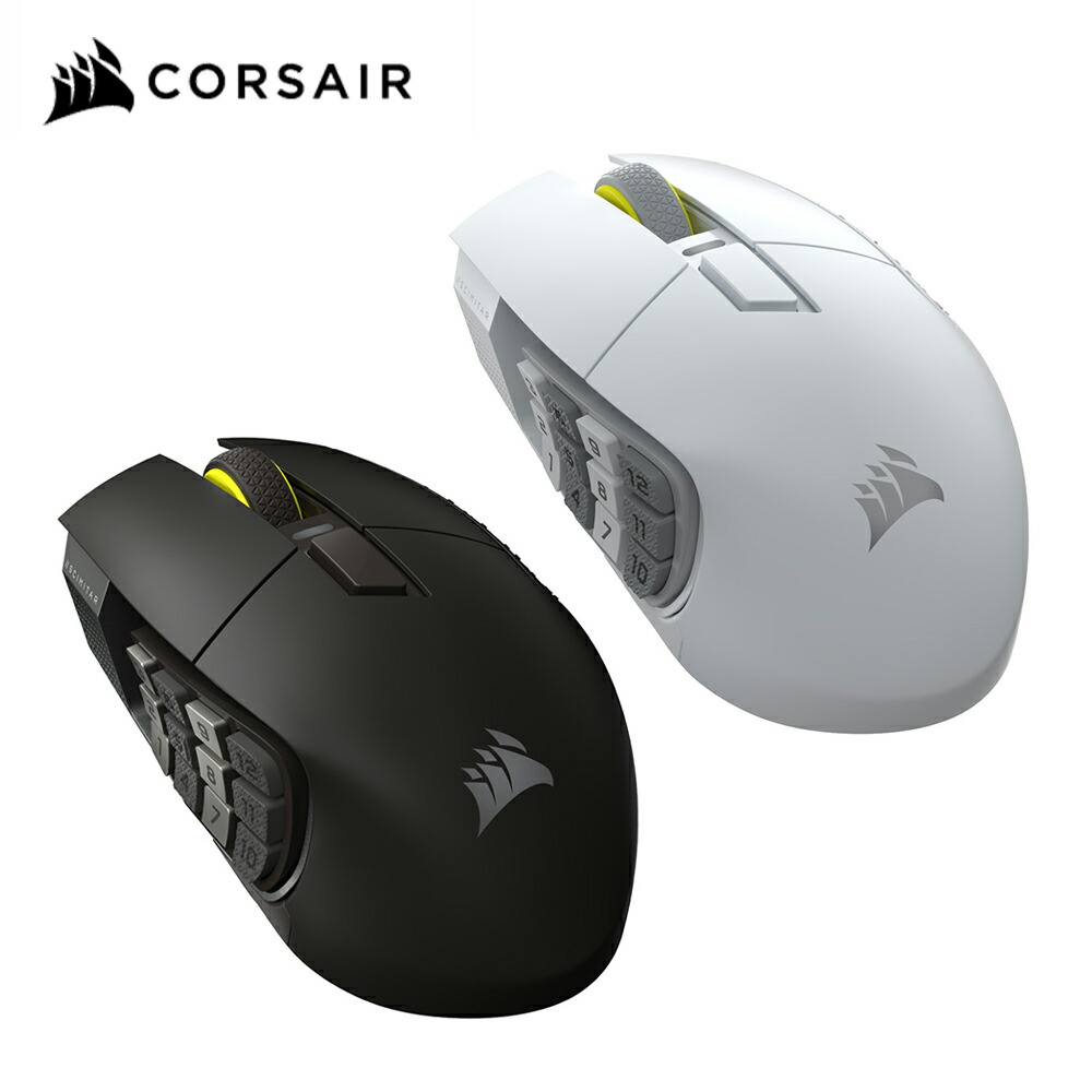 楽天市場】コルセア CORSAIR SCIMITAR ELITE WIRELESS
