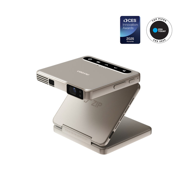 AURZEN プロジェクター ZIP 超小型 モバイル DLP 4in1セット DZ001