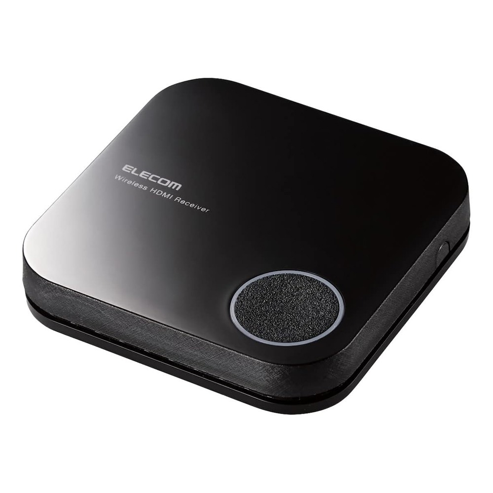 エレコム ELECOM Miracast ミラキャスト レシーバー ワイヤレスHDMI ミラーリング アクセスポイント スマホ タブレット パソコン Android ブラック