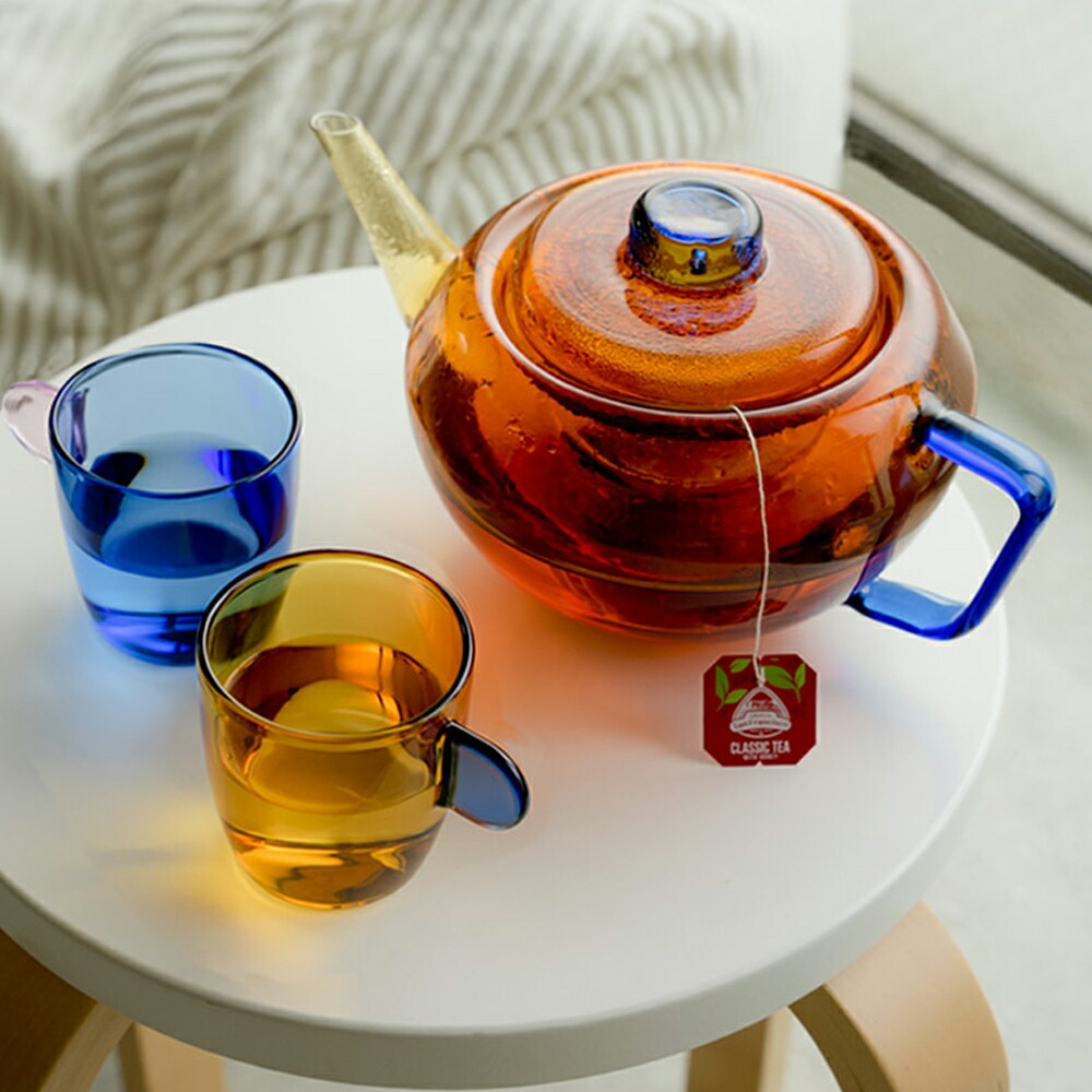 楽天市場】GLASS TEA POT （800ml 3〜4人分 amabro ティーポット