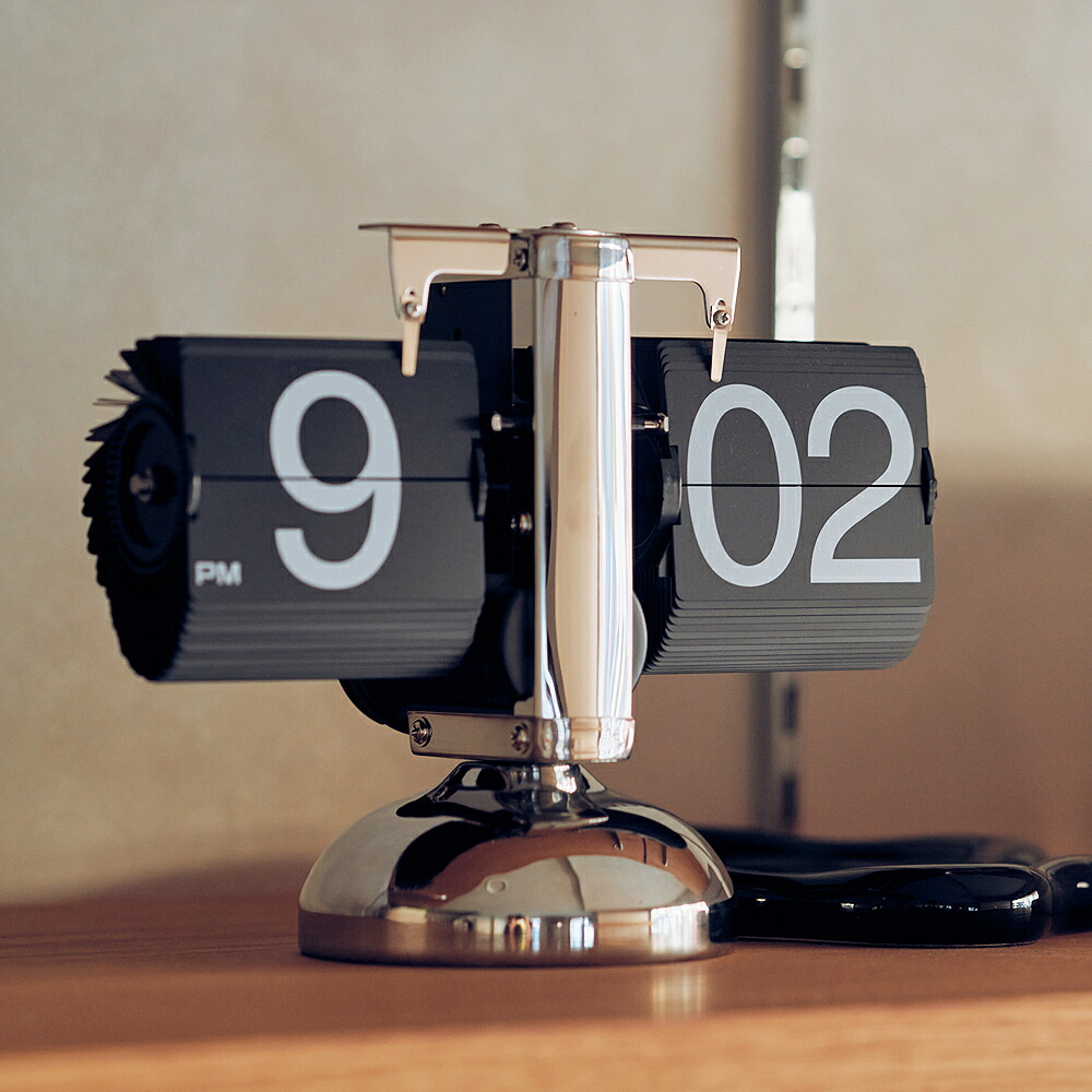 【専用】Opt! オプト Flip Clock フリップクロック　時計　置時計 パタパタ時計 フリップクロック 置き時計 時計 ≪Opt! オプト