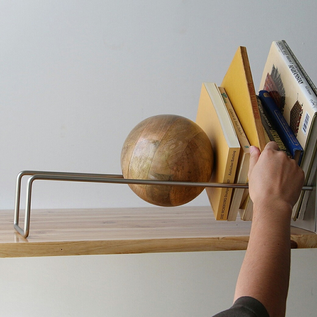 【365日配送】最大1000円OFFクーポン！ SLOPE BOOKEND ブックエンド ブックスタンド 本立て インテリア　おしゃれ　オブジェ ディスプレイ　本棚　卓上｜緑葉風 店