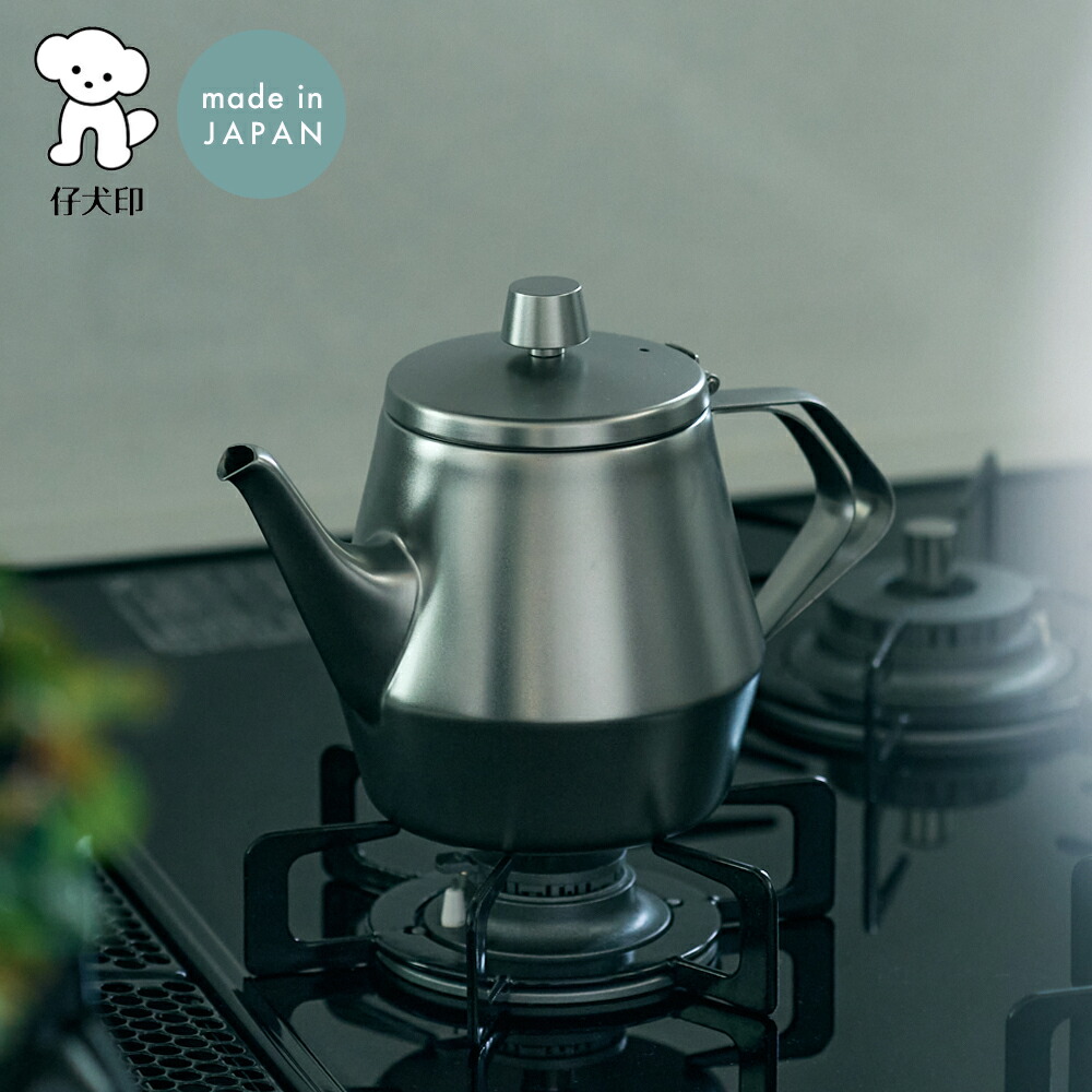 楽天市場】仔犬印 エルム ティーポット 900cc 5人用 （ガス火対応