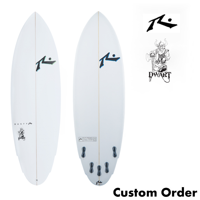 気質アップ】 サーフボード ラスティ Dwart RUSTY surfboards Model