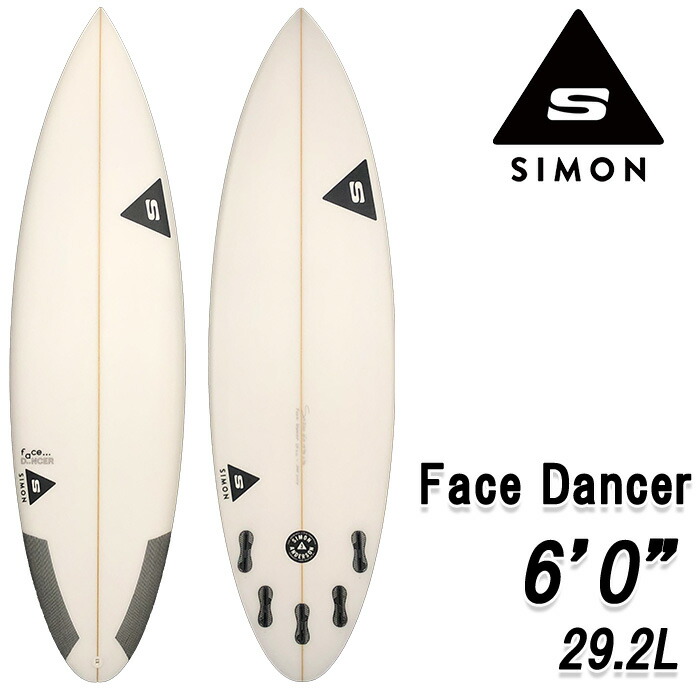 New限定品 新品 在庫あり サーフボード サイモンアンダーソン サーフボード Simon Anderson Surfboards Model Face Dancer 6 0 浮力 29 2l Fcs2 5fin ラウンドテール ショートボード オールラウンド パフォーマンスボード サーフィン ショート 営業所止め 代引