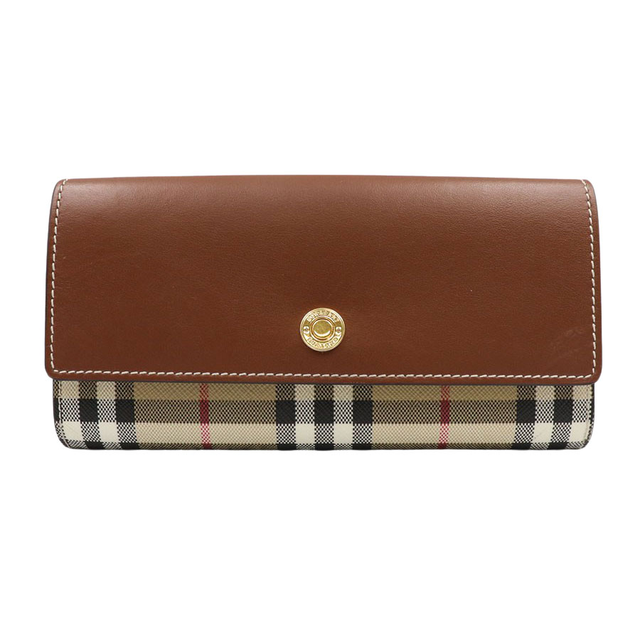 楽天市場】【財布】BURBERRY バーバリー ノバチェック柄 2つ折
