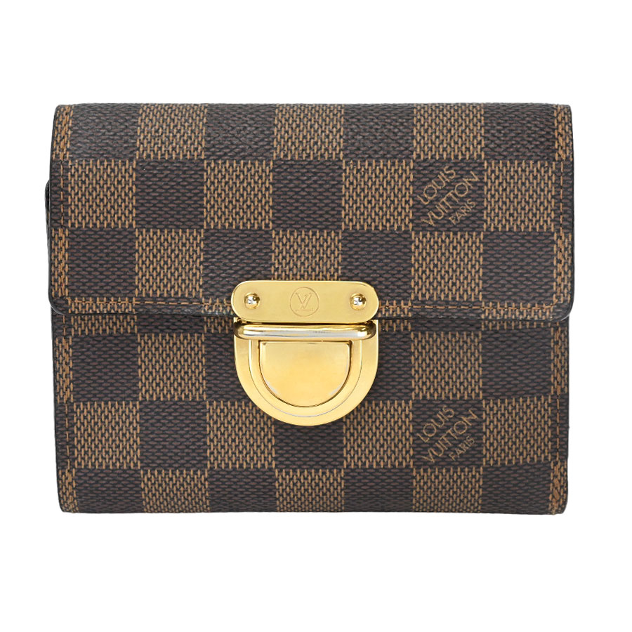 【極美品】ルイヴィトン 三つ折り財布 ポルトフォイユ コアラ ダミエ アズール 楽天市場】【財布】LOUIS VUITTON ルイ ヴィトン ダミエ