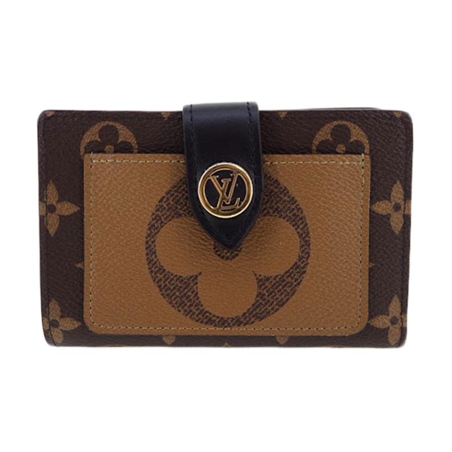 頼れる質屋さん ガージュ M M 財布 ケース Vuitton モラージュ佐賀店 ブラウン Louis ルイヴィトン 二つ折り財布 ブラウン 中古 ガージュ 店 未使用 ポルトフォイユ ジュリエット モノグラムジャイアントリバース 送料無料