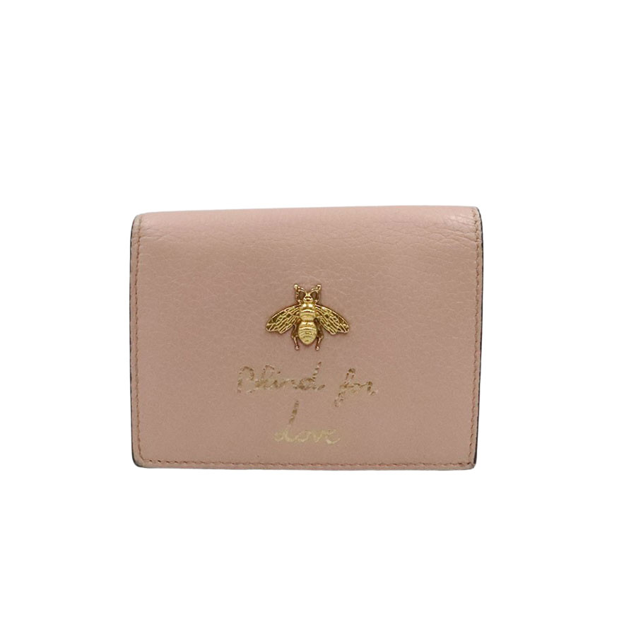 楽天市場】【財布】GUCCI グッチ アニマリエ レザー コンパクト