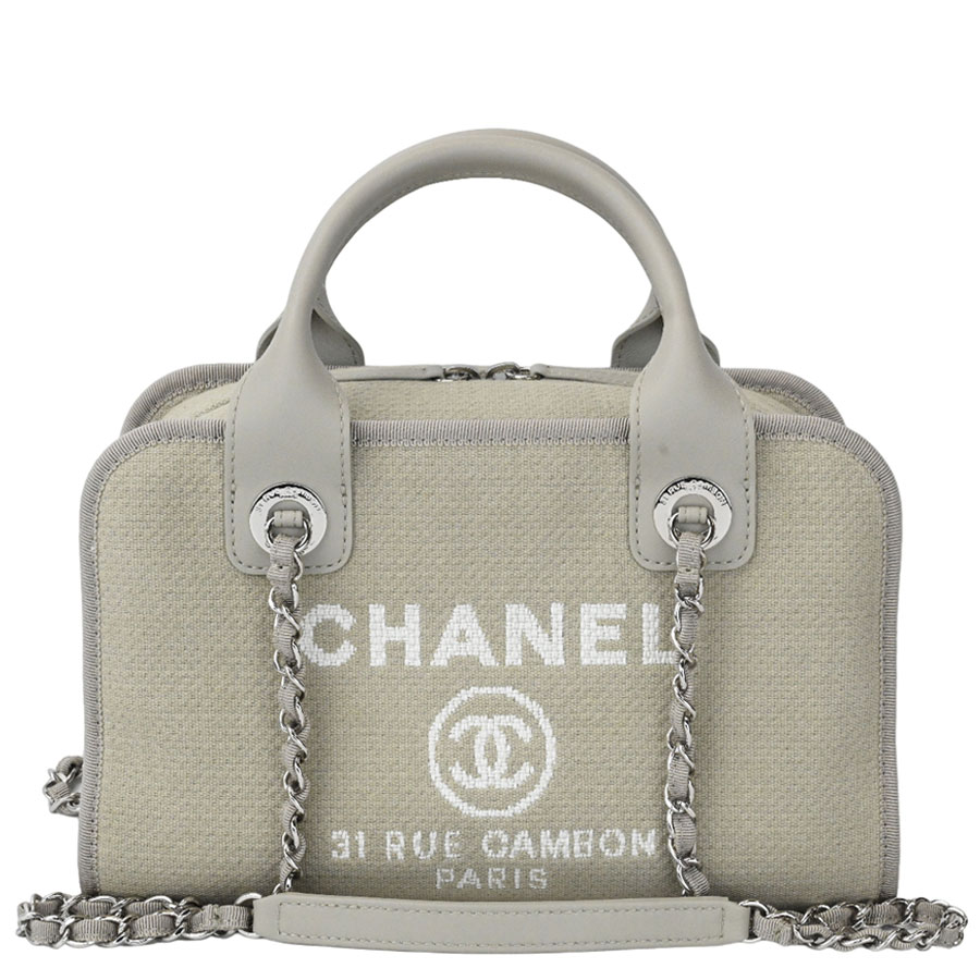 楽天市場】【バッグ】CHANEL シャネル ドーヴィルライン ボーリング