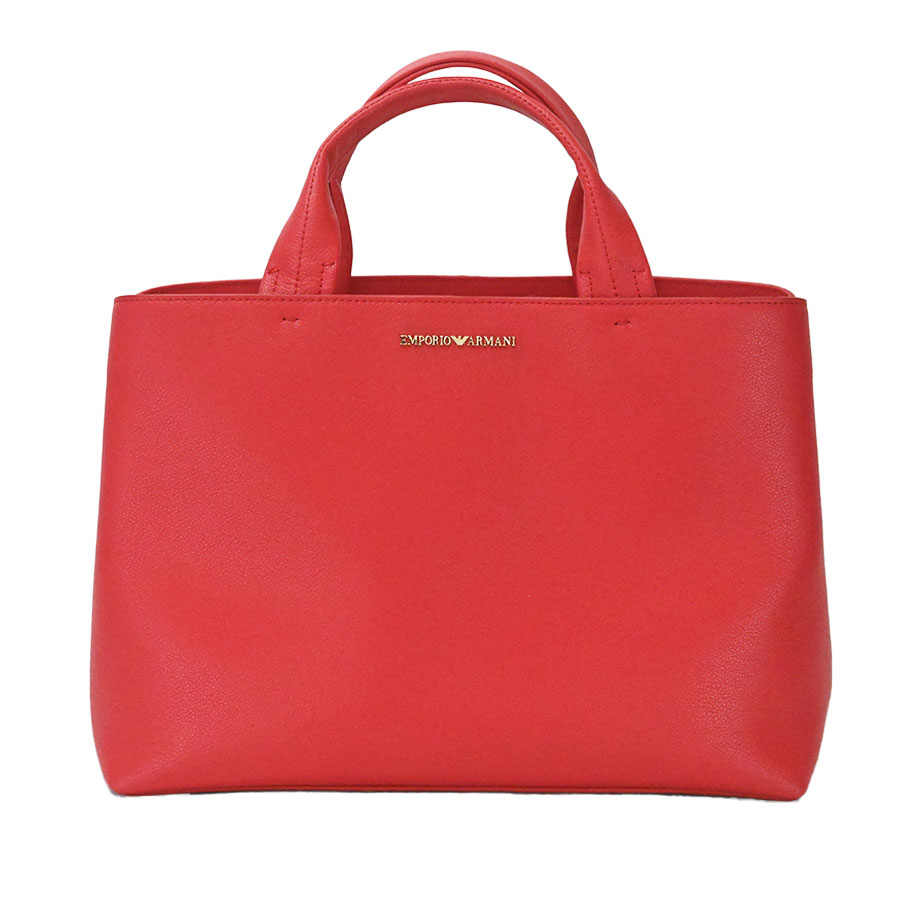 EMPORIO ARMANI ビジネストートバック クロコダイル型押し