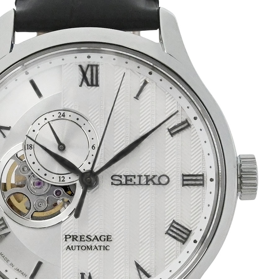 美品　SEIKO セイコー　プレサージュ　自動巻き　裏スケ オートマチック SEIKO/セイコー】 4R35-02T0 SRRY041 プレサージュ 裏スケ